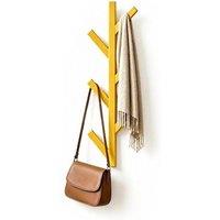 EONLION Wall Mounted Coat Rack 6 Hooks Gold | Size: 10m