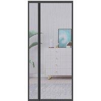 PAWNORA GREY 90*200cm Magic Curtain Door Mesh