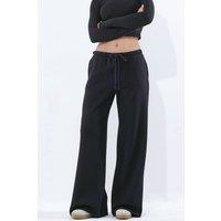 Hiccup Women's Wide Jogger Pants in Black | Size: XS