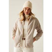Regatta Women's Mellrey Full Zip Insulating Active Fleece in Ecru | Size: 14