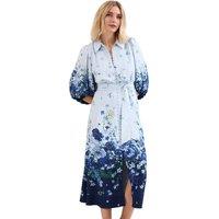 Phase Eight Women's Noella Shirt Dress in Pale Blue | Size: 8