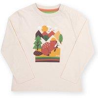 Kite Boy's Busy Beaver T-Shirt in Beige | Size: 18-24 m