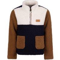 Trespass Mitta Colour Block Fleece Top in Navy | Size: 3-4 Years