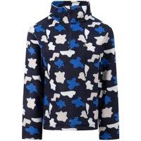 Trespass Allendale Abstract AT200 Fleece Top in Navy | Size: 3-4 Years