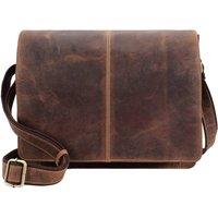Lloyd Baker Men's Avadi Leather Messenger Bag in Brown