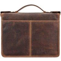 Lloyd Baker Men's Pune Leather Bag in Brown