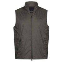 TEE JAYS Men's PureLite Body Warmer in Light Grey | Size: 3XL