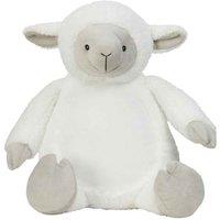 Mumbles Zippie Lamb Plush Toy in Cream