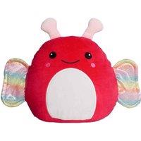Mumbles Squidgy Butterfly Plush Toy in Pink