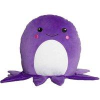 Mumbles Squidgy Octopus Plush Toy in Purple
