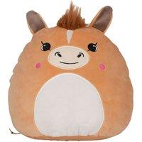 Mumbles Squidgy Pony Plush Toy in Light Brown