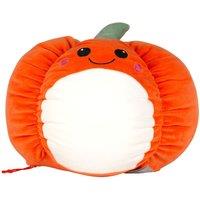 Mumbles Squidgys Pumpkin Plush Toy in Orange