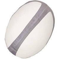 Mumbles Zippie Rugby Ball Plush Toy in White