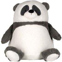 Mumbles Zippie Panda Plush Toy in Grey