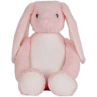 Mumbles Zippie Bunny Plush Toy in Pink