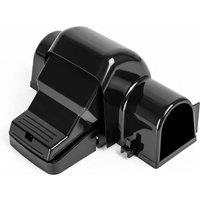 Toque Indoor Mouse Traps 4 PC with Safe Covered Trigger, for Kitchen, Black
