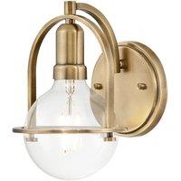 Netlighting Hinkley Somerset Wall Lamp Heritage Brass in Yellow