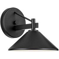 Netlighting Ripley Small Wall Lantern Black IP44