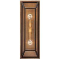 Netlighting Fulton 2 Light Indoor Wall Light Bronze E14