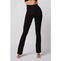 TLC Sport Women's Extra Strong Compression Slim Fit Bootcut with Standard Tummy Control in Black | Size: 8S