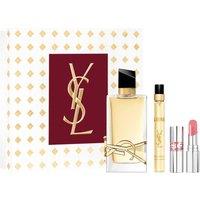 Yves Saint Laurent Women's Libre Eau de Parfum 90ml & 10ml & Mini Loveshine Lipstick Gift Set in Misc