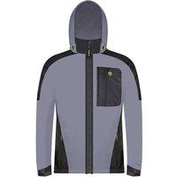 Proviz Men's Reflective Waterproof Fleece Lined Jacket in Grey | Size: 4XL