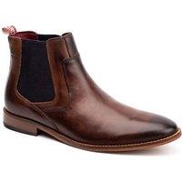 Base London Men's Scout Chelsea Boot in Brown | Size: 8