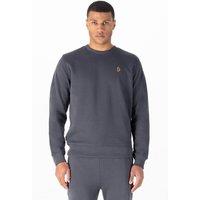 Luke 1977 Men's London 1000 Crew Sweat in Charcoal | Size: Small