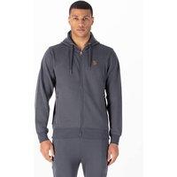 Luke 1977 Men's Berlin 1000 Zip Hoodie in Charcoal | Size: 3XL