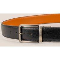 Oswin Hyde Men's Jim Reversible Leather Belt in Tan | Size: 30