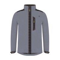 Proviz Men's APEX Men's 100% Reflective Cycling Jacket in Grey | Size: Small