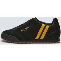 Patrick Men's Rio Trainer in Jet Black | Size: 8