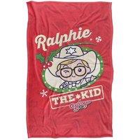 Warner Bros. A Christmas Story Ralphie The Kid Silky Touch Super Soft Throw Blanket in Red | Size: Large