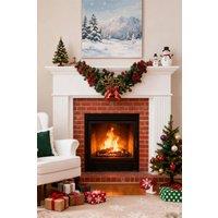 Garden Sanctuary Elegant Christmas Garland