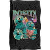 Sesame Street Rosita Bootleg Style Silky Touch Super Soft Throw Blanket | Size: Extra Large
