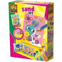 SES Creative Coloured sand art - Forest animals | Size: 1 Pack