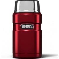 Thermos Stainless King 710ml Insulated Food Flask 14h Hot 24h Cold Red