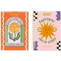 Eleanor Bowmer Affirmations A5 Wiro Diary & A3 Trend Calendar