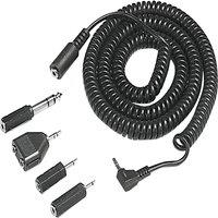 Electrovision Extension Lead Kit Lead 3.5Mm Stereo Jack Plug/3.5Mm Stereo Socket in Black