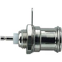 Electrovision Nickel 9.5Mm Coax Socket in Metallic Silver