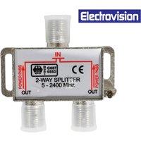 Electrovision 4202S-Ap Sat Splitter in Metallic Silver