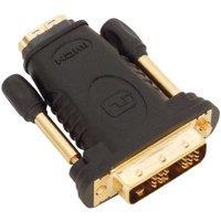 Electrovision Hdmi Socket To Dvid Plug in Black