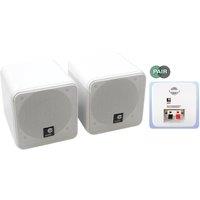 EAUDIO 4" Mini Box Speaker White