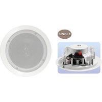 EAUDIO 6.5 Inch 2 Way Ceiling Speaker in White