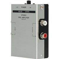 EAUDIO E-Audio Stereo Phono Pre-Amplifier in Silver
