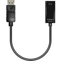 Electrovision Display Port To Hdmi Socket (4K) Display Port To Hdmi Socket in Black
