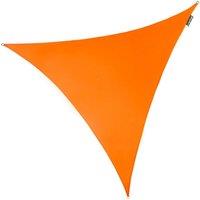 Primrose 3.6m Triangle Waterproof Patio Sun Shade Canopy 98% UV Block Free Rope in Orange