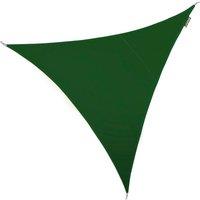 Primrose 3.6m Triangle Water Resistant Patio Sun Shade 96.5% UV Block Free Rope in Green