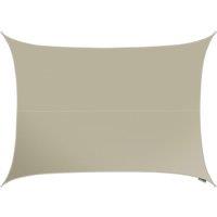 Primrose 3m x 2m Waterproof Patio Sun Shade Sail Canopy 98% UV Block Free Rope in Camel