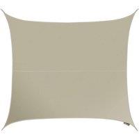 Primrose 3m Square Water Resistant Sun Shade Canopy 96.5% UV Block Free Rope in Camel